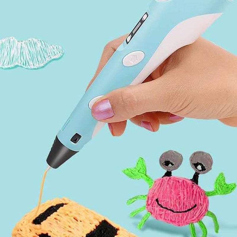 Russian version 3D printing pen, 3D painting and drawing pen, DIY craft, educational toy for children and students. - Image 3