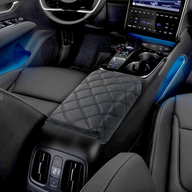 SXCY for 2022 2023 Hyundai Tucson NX4 / Santa Cruz Armrest Cover Center Console Cover Car Console Cushion Pad Seat Box Cover Protection 2022 2023 Tucson Santa Cruz Interior Accessories - Image 1