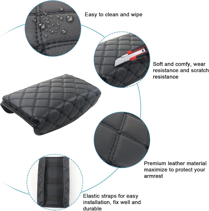 SXCY for 2022 2023 Hyundai Tucson NX4 / Santa Cruz Armrest Cover Center Console Cover Car Console Cushion Pad Seat Box Cover Protection 2022 2023 Tucson Santa Cruz Interior Accessories - Image 5
