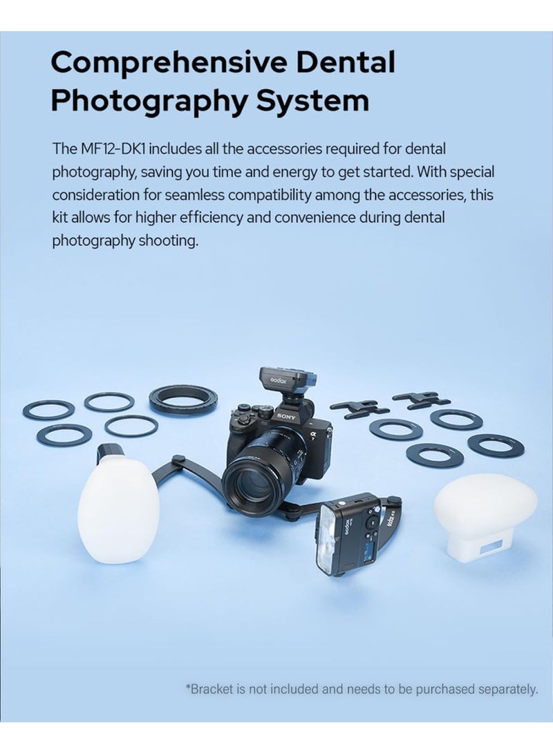 GODOX MF12 DENTAL KIT WITH BRACKET - NO TRIGGER (MF12-DK3) - Image 3