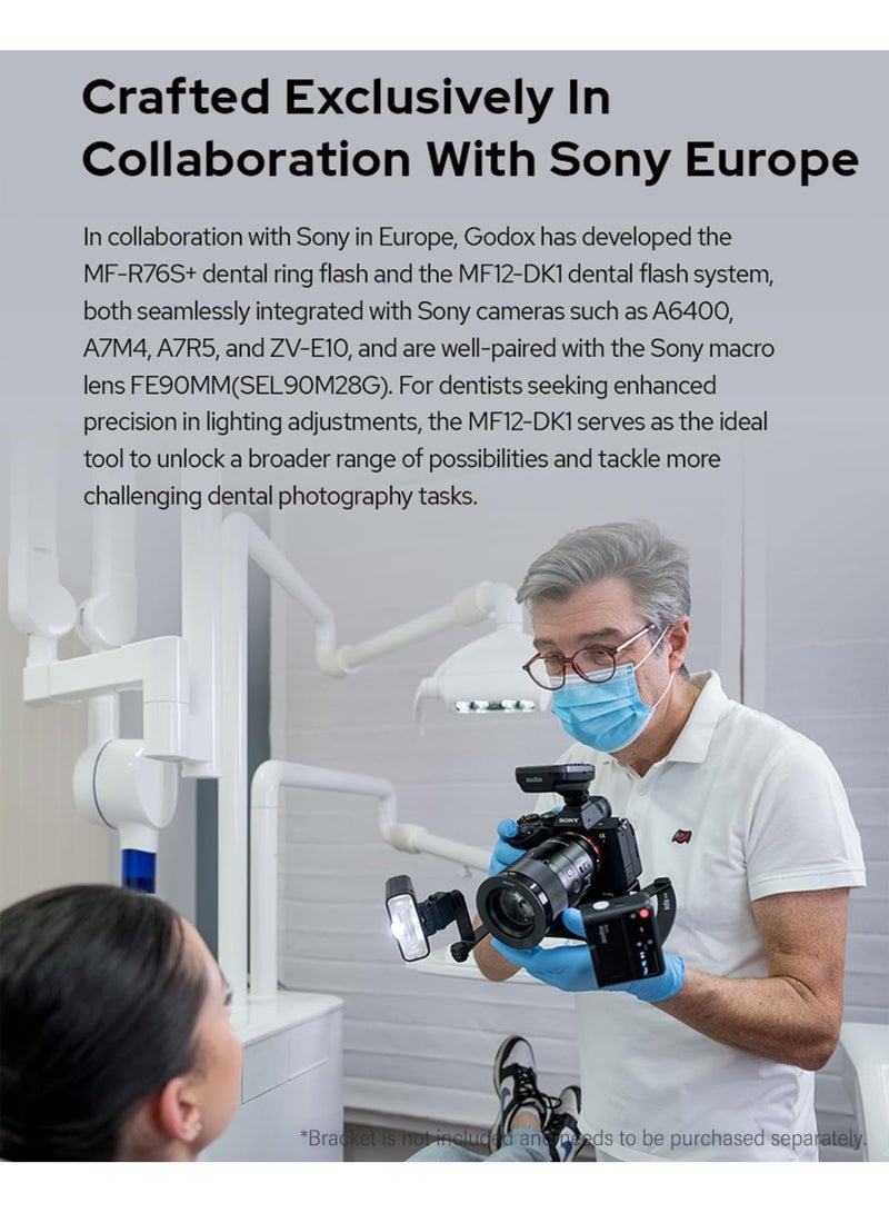 GODOX MF12 DENTAL KIT WITH BRACKET - NO TRIGGER (MF12-DK3) - Image 2