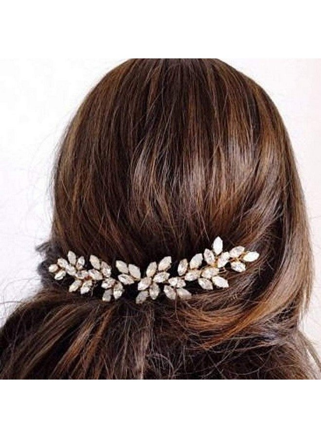 JAKAWIN Bride Wedding Hair Vine Accessory Silver Rhinestone Hair Piece Bridal Headpiece For Women And Girls Hv035  - Image 1