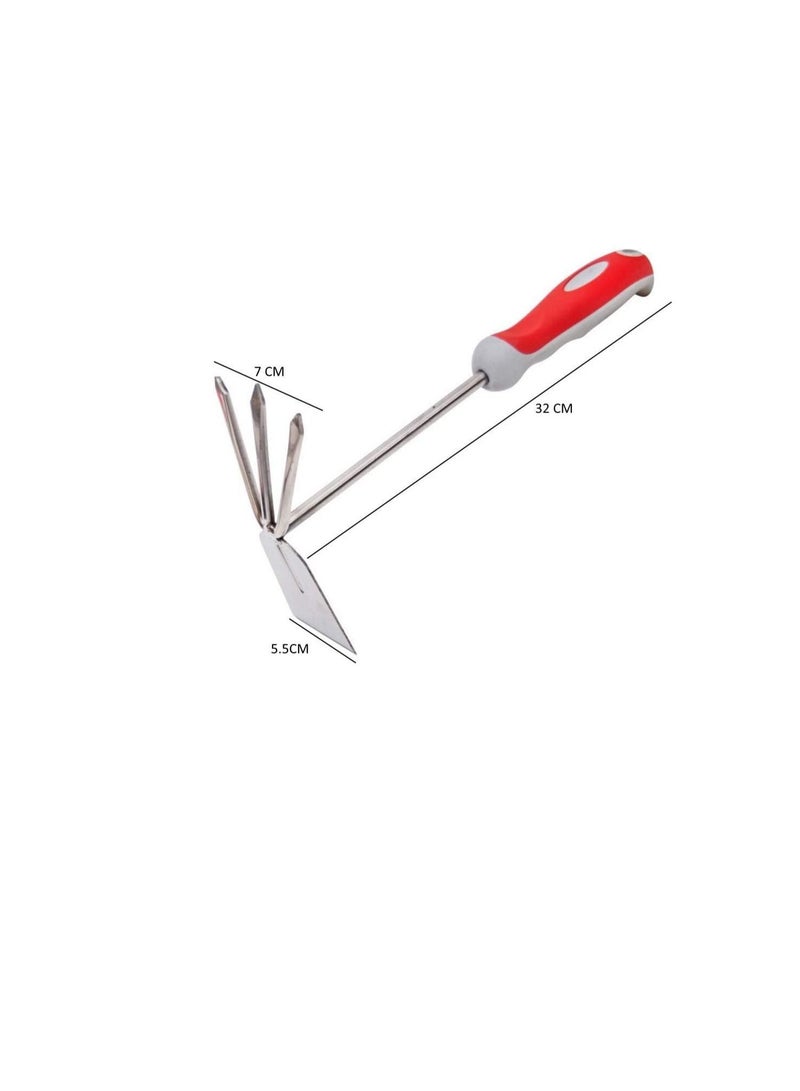 BEOROL Hoe Small Stainless Steel Dual-use, High-quality Gardening Tools Farming Tools, Agricultural Tools Gardening Shovel Vegetables Weeding - Image 3