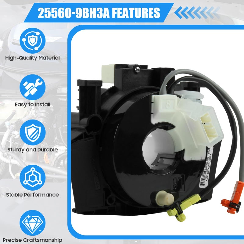 ZynoDrive Wiring Harnesses Replacement for Nissan Frontier 2005-2021, for Nissan Pathfinder 2006-2012, for Xterra 2005-2015, for Armada 2008-2015, Fits Part# 25560-9BH3A 25560-ZL44A 25560-9BH0B - Image 5