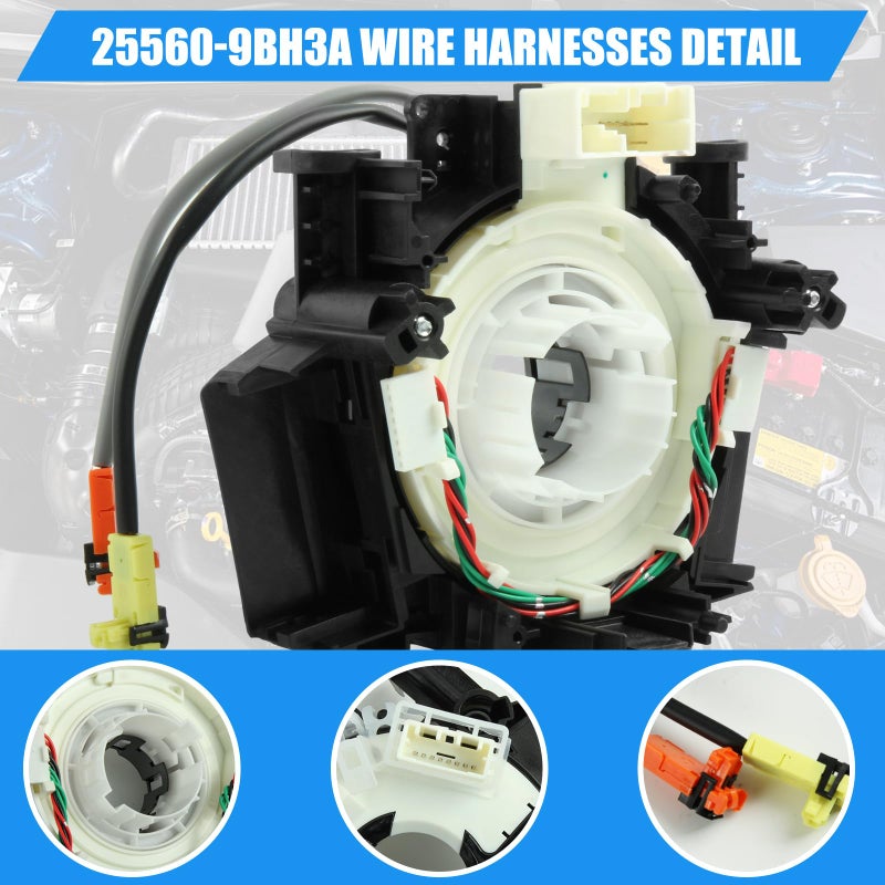 ZynoDrive Wiring Harnesses Replacement for Nissan Frontier 2005-2021, for Nissan Pathfinder 2006-2012, for Xterra 2005-2015, for Armada 2008-2015, Fits Part# 25560-9BH3A 25560-ZL44A 25560-9BH0B - Image 4