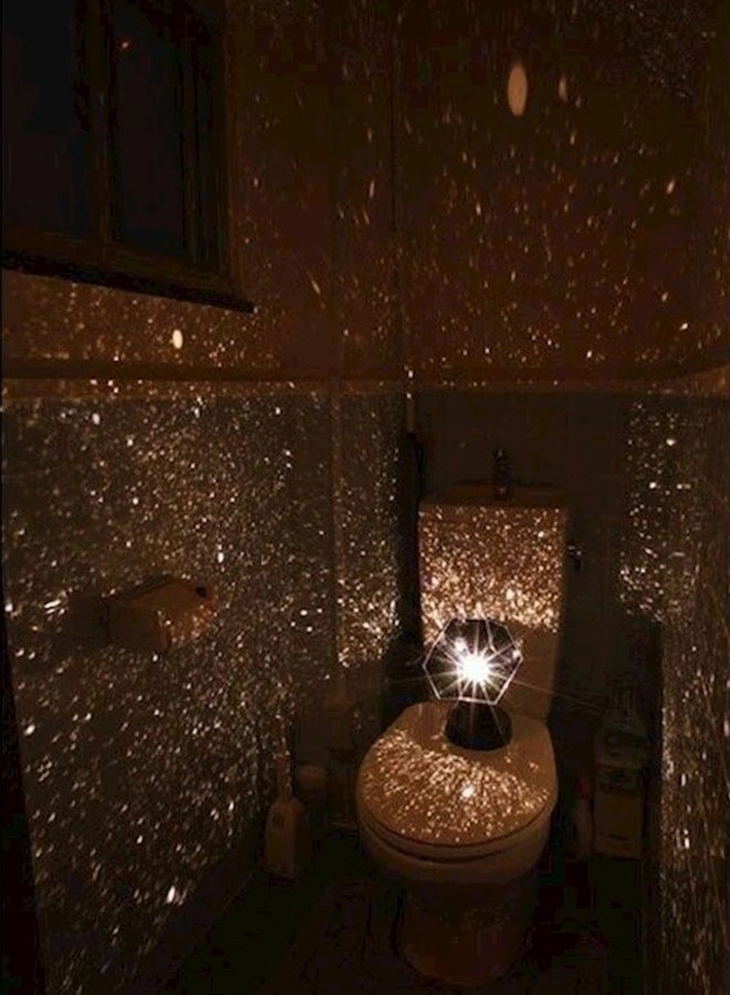 ماستون مصباح LED ليلي بروجكتور على شكل نجمة أسود - Image 3