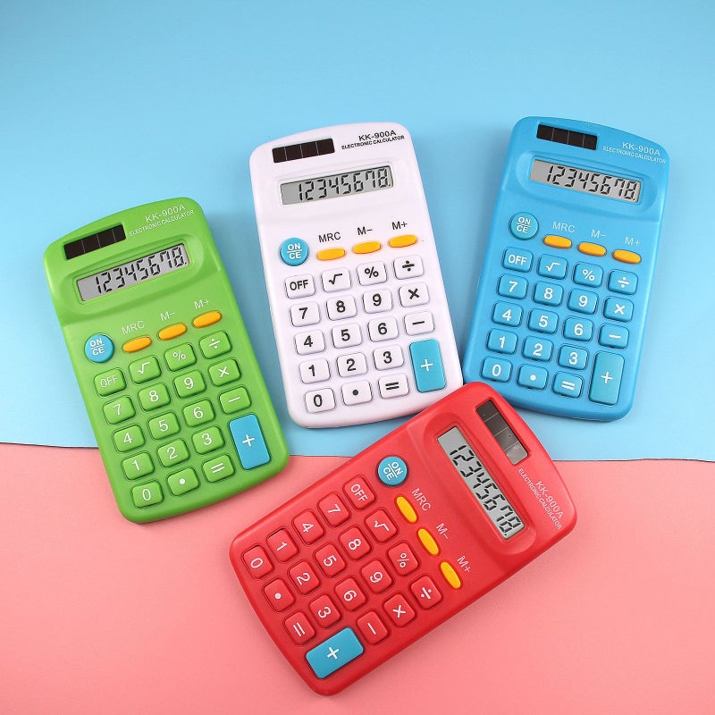 Student Calculator Handheld 8-Bit Gift Computer Fashionable Mini Portable Colorful Calculator - Image 4