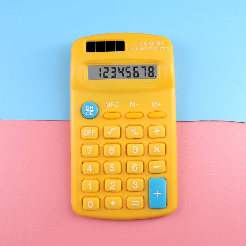 Student Calculator Handheld 8-Bit Gift Computer Fashionable Mini Portable Colorful Calculator - Image 1