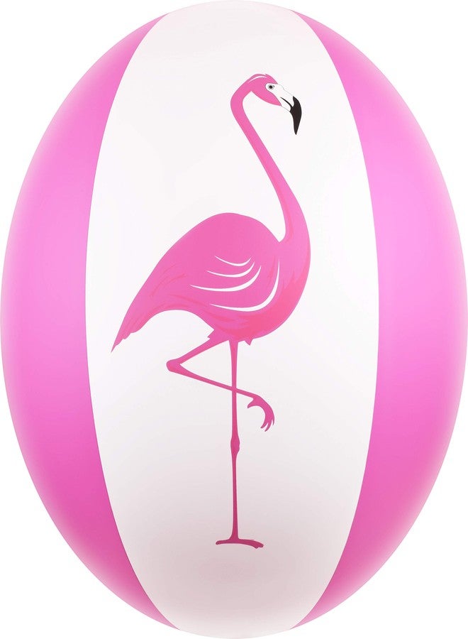 Coconut Float Coconut Outdoor Jumbo Pink Flamingo Beach Ball - Large 27 Inch Inflatable Beach Ball - Great for Summer Parties & Swim Events - Image 1