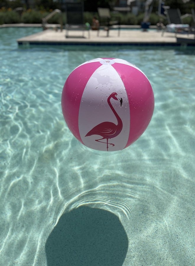 Coconut Float Coconut Outdoor Jumbo Pink Flamingo Beach Ball - Large 27 Inch Inflatable Beach Ball - Great for Summer Parties & Swim Events - Image 5