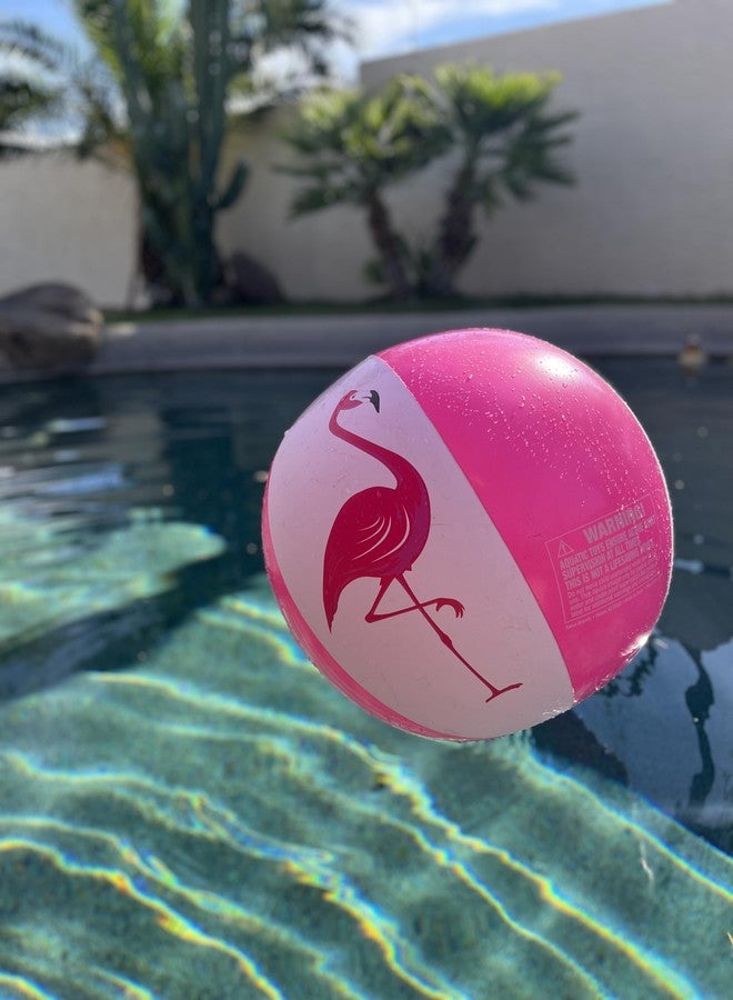 Coconut Float Coconut Outdoor Jumbo Pink Flamingo Beach Ball - Large 27 Inch Inflatable Beach Ball - Great for Summer Parties & Swim Events - Image 4