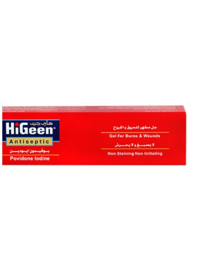 Higeen Povidoo Povidone Iodine 5% Gel 30Gm
