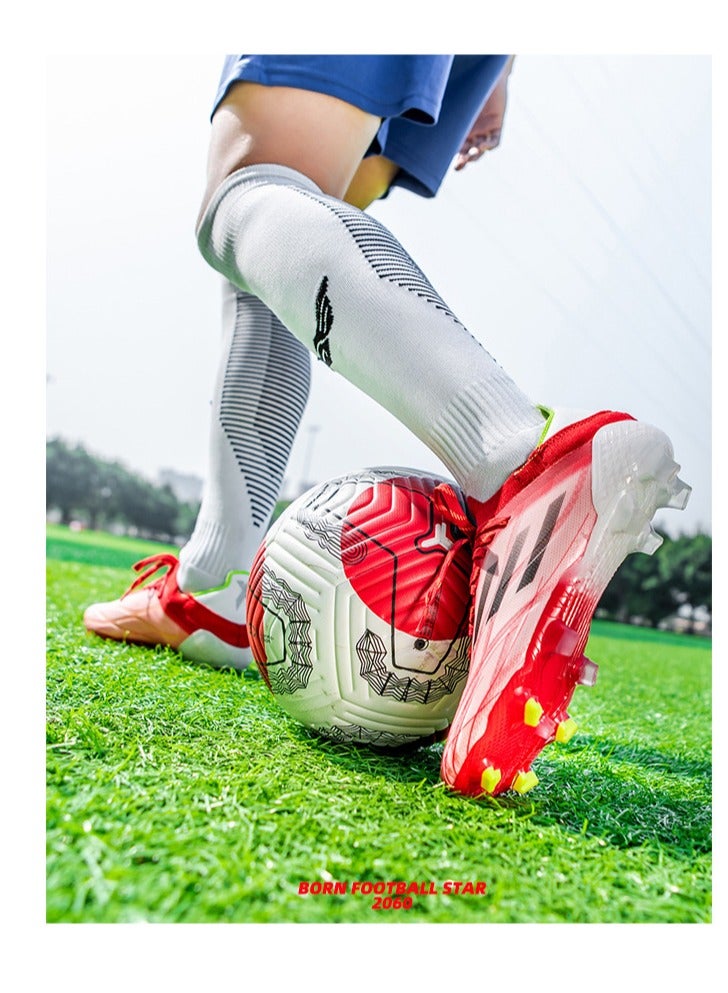Soccer Cleats Professional Training Football Shoes Athletic Soccer Boots for Outdoor Indoor - Image 3