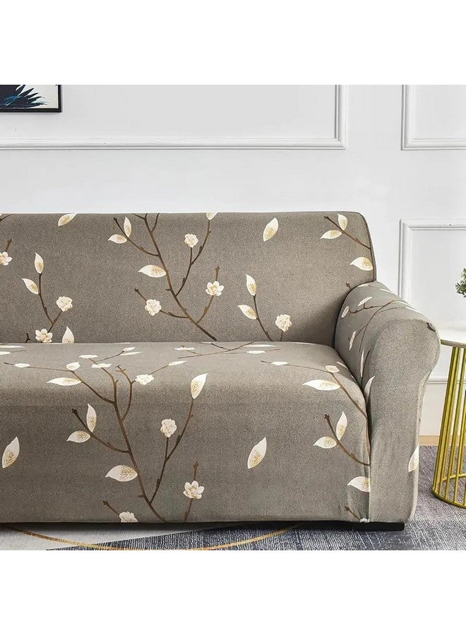 House of Quirk Universal Sofa Cover Big Elasticity Cover for Couch Flexible Stretch 140 GSM Sofa Slipcover (Grey Moroccan, Two Seater) - Image 3