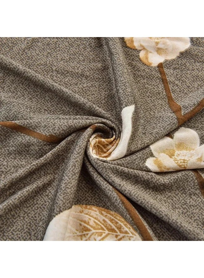 House of Quirk Universal Sofa Cover Big Elasticity Cover for Couch Flexible Stretch 140 GSM Sofa Slipcover (Grey Moroccan, Two Seater) - Image 4