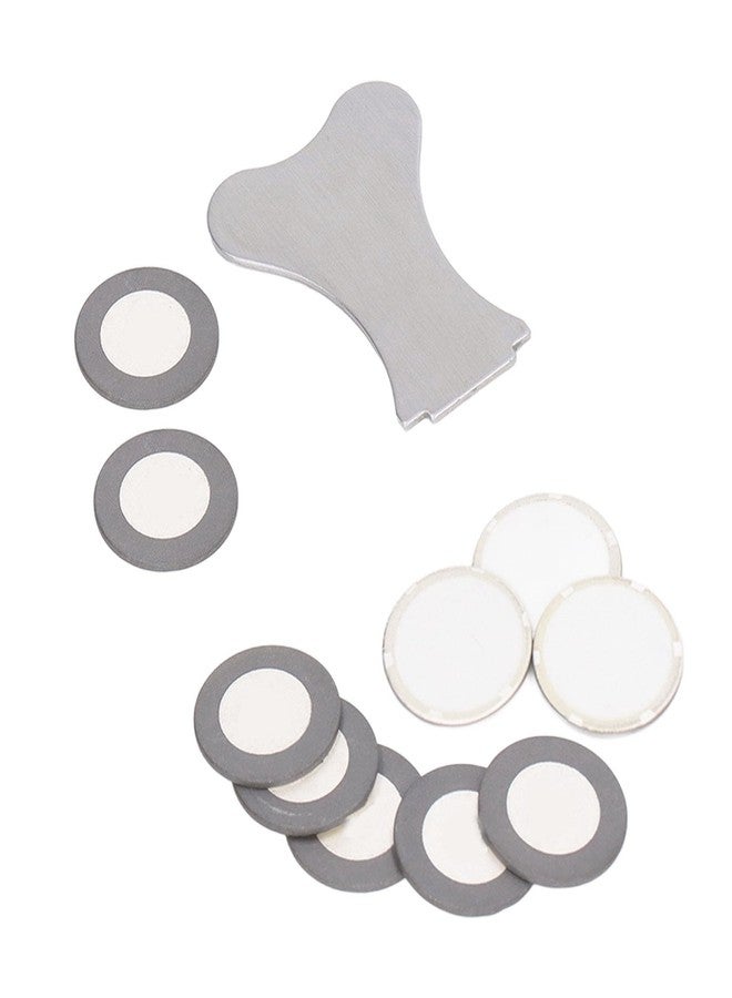 LiebeWH 10Pcs Ultrasonic Mist Maker Fogger Ceramic Discs Replacement 20mm Atomizer Accessory Set for Humidifier Parts - Image 1