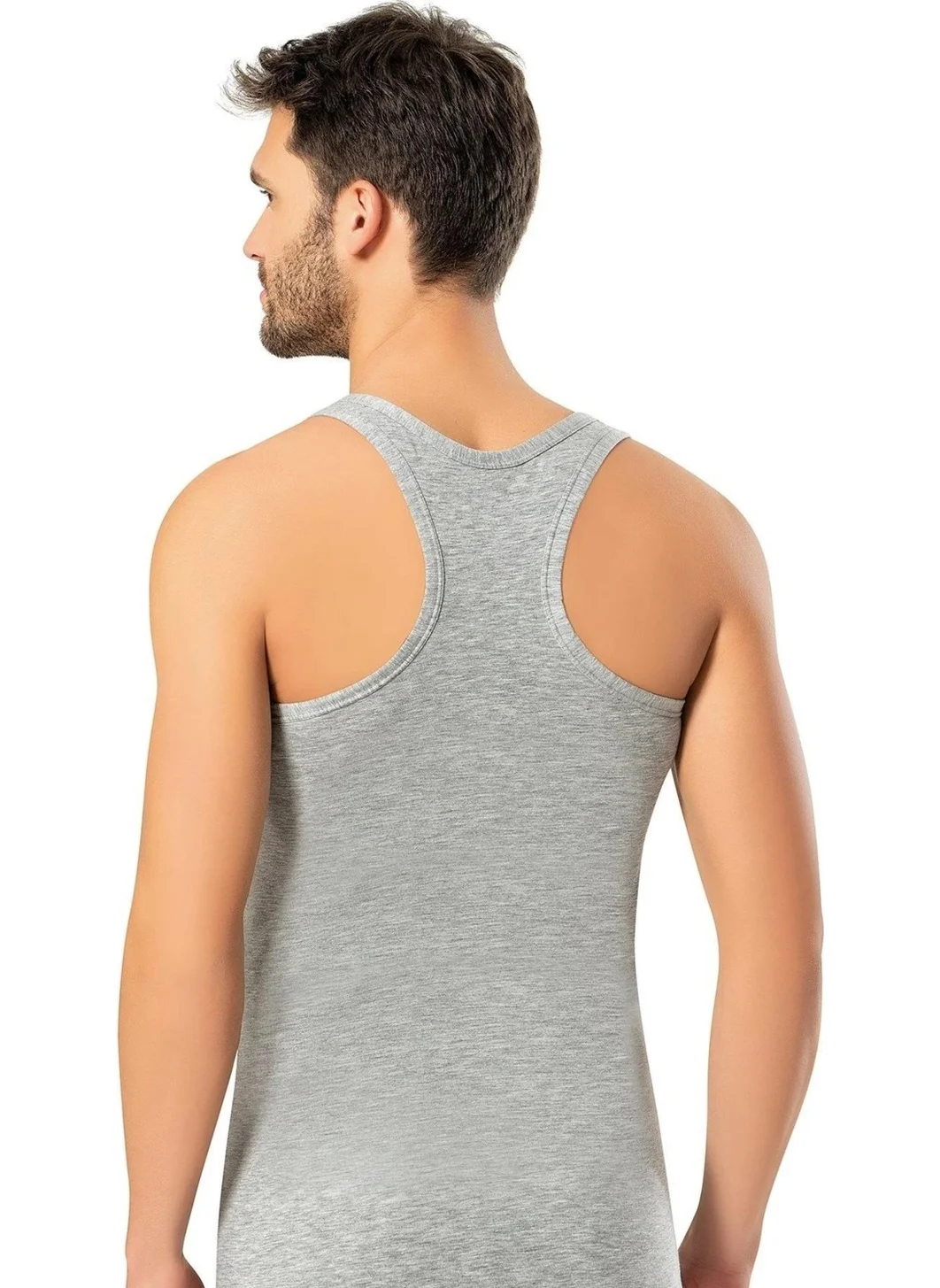 إيردم Men's Lycra Sports Brace Undershirt 1121 - 6 Pieces
