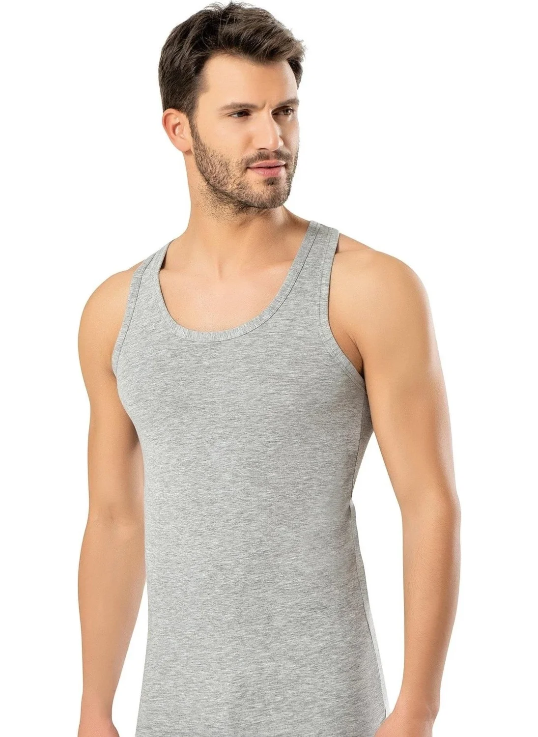 إيردم Men's Lycra Sports Brace Undershirt 1121 - 6 Pieces