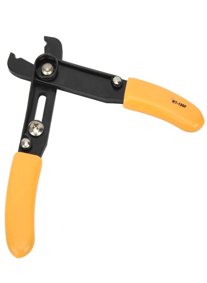 Hyuduo Wire Stripper, Wire Cutter Adjustable Simple Cutter Stripping Pliers Hand Tools 0.54.0mm Yellow for Home Appliance Wiring - Image 4