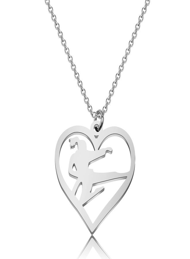 ميوسبارك قلادة MYOSPARK لفتاة التايكوندو، هدايا لمحبي التايكوندو، هدية فنون قتالية، هدايا تايكوندو لفتاة التايكوندو - Image 1