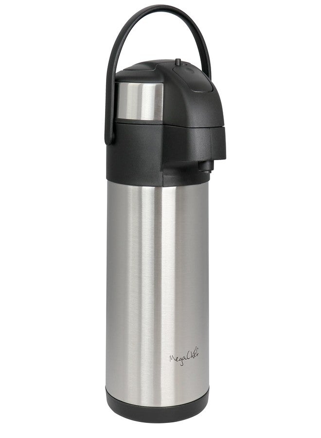 ميجاتشيف وعاء هواء ميجا شيف سعة 3 كوارت مصنوع من الفولاذ المقاوم للصدأ، مزود بغطاء ومضخة تفريغ الهواء. - Image 2