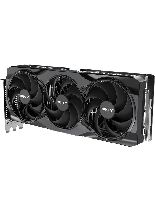 PNY GeForce RTX 5070 Ti 16GB Overclocked Triple Fan Plus DLSS 4 Graphics Card black - Image 5