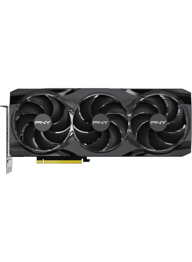 PNY GeForce RTX 5070 Ti 16GB Overclocked Triple Fan Plus DLSS 4 Graphics Card black - Image 3