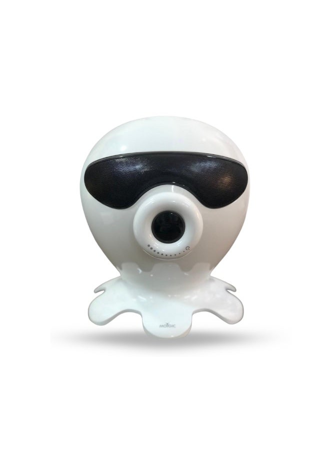 Alien Design 10W Speaker with High-Quality Audio System, Multiple Connectivity Media Player Supporting USB Disk, SD Card, iPod, MP3, Mobile, CD & PC Input, LED Power Indicator - Image 2