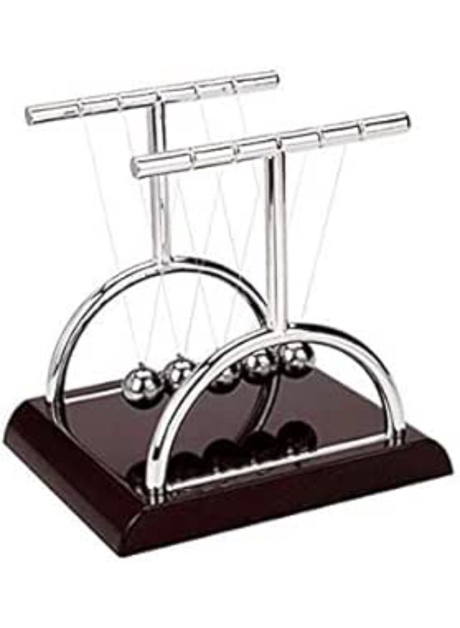 متجر ماى سوق :أداة توازن نيوتن الكلاسيكية: قطعة ديكور فاخرة تُعلمك سرّ الزخم والطاقة! - Image 1