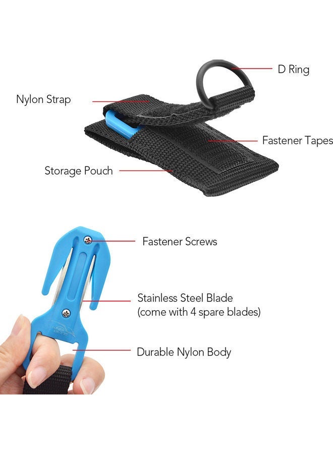 NIBEMINENT Diving Cutter With Storage Pouch - Image 5