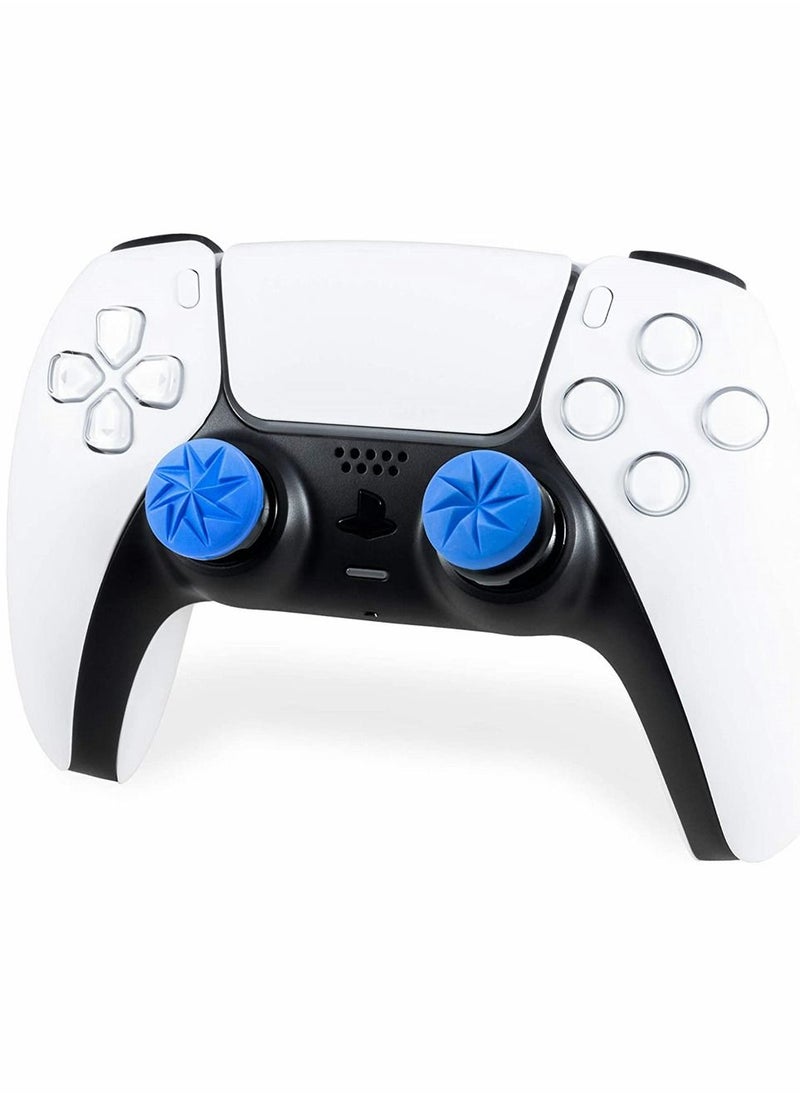 Y&D Galaxy Purple لأجهزة PlayStation 4 (PS4) و5 (PS5) أعواد الإبهام ذات الأداء، أداء مقبض وحدة التحكم المتوافق، أغطية عصا الإبهام ذات الطابع الخاص (1 عالي الارتفاع، 1 منخفض الارتفاع)  - Image 3