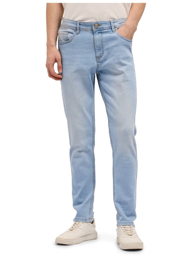 THE BEAR HOUSE Men’s Jeans Casual Stylish Everyday Denim for Work, Travel, Outings, Versatile Bottom Wear Suitable for All Occasions and Seasons - Image 1