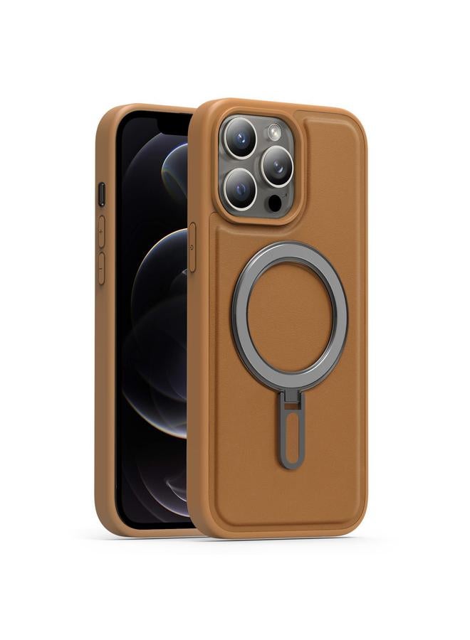 Zaboon Case For iPhone 12 Pro Silver Shield MagSafe Holder Shockproof Phone Case - Image 1