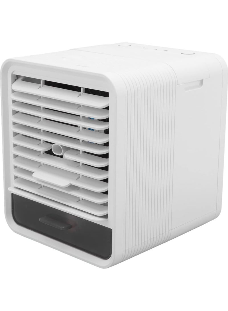 GGOOT Portable AC Air Conditioner, Desktop Air Cooler Humidifier, 5 in 1 Quiet Personal Conditioner with 7 LED Lights, 2 Modes and 70° Wide Oscillation, Mini Air AC for Bedroom Office Dorm - Image 1