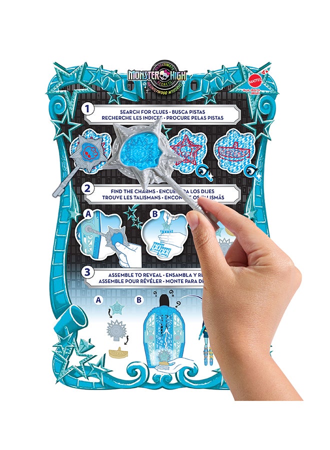 MONSTER HIGH Skulltimate Secrets Doll And Accessories Set, Hauntlywood Mysteries Frankie Stein With Reveal Closet & 19+ Glam Surprises Like Doll Clothes - Image 3