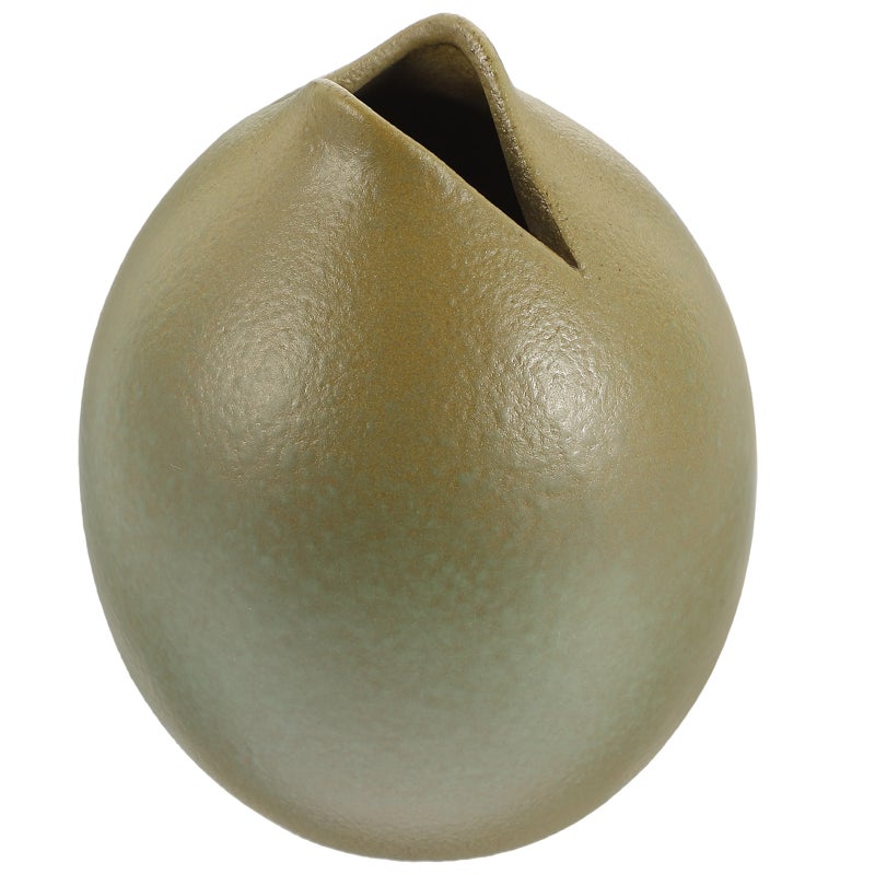 1Pc Ceramic Flower Vase Unique Vase Pretty Desktop Decoration Photography Prop - Image 4