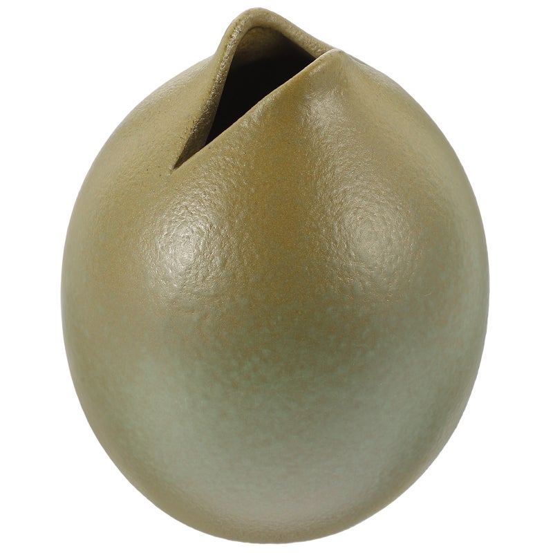 1Pc Ceramic Flower Vase Unique Vase Pretty Desktop Decoration Photography Prop - Image 3