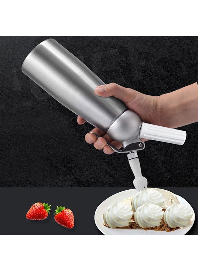 Yolu 500mL Whipped Cream Dispenser Professional Whipped Cream Foamer Maker - Image 5