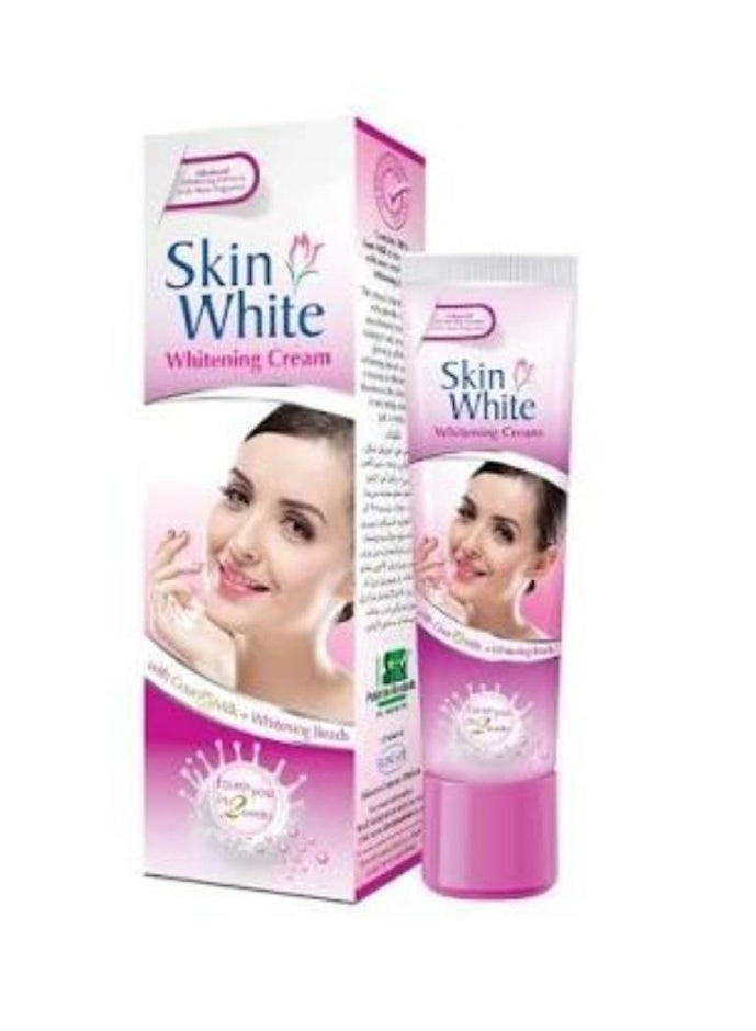 سكين وايت كريم Skin White لتفتيح البشرة، والذي يهدف إلى تغذية البشرة وتفتيحها - Image 1