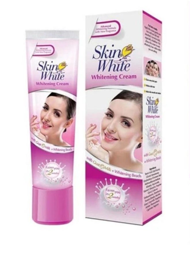 سكين وايت كريم Skin White لتفتيح البشرة، والذي يهدف إلى تغذية البشرة وتفتيحها - Image 2