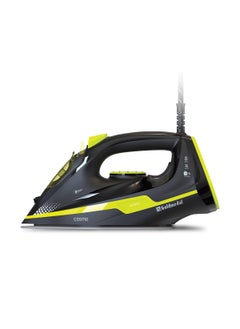 GOLD MEDAL Goldmedal Cosmo Steam Iron Swift Stylish 5 Fabric Setting 2200W for Faster Heating 18 Meter Cord Length 30 Months Warranty Pack of 1 Green Black  - Image 1