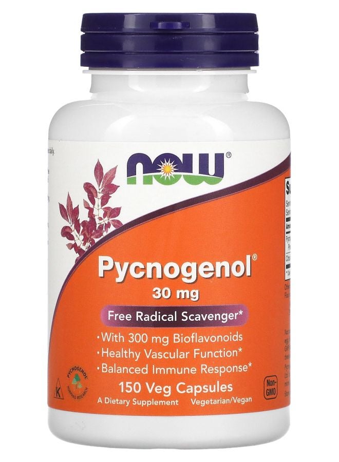 now Pycnogenol 30 mg 150 Veg Capsules