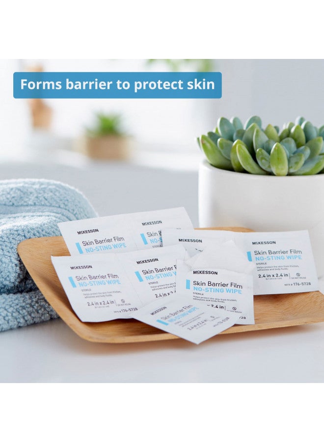 McKesson فيلم حاجز الجلد من مكيسون، معقم، مناديل جسم بدون لذع، عبوة فردية، 25 منديل - Image 1