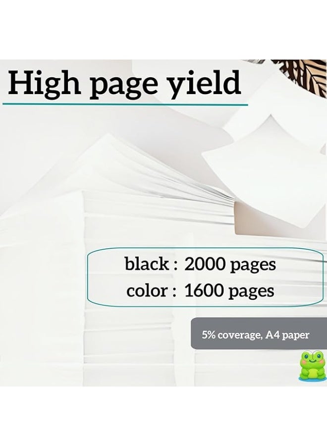 Terabyte خراطيش حبر بديلة متوافقة 963XL لـ HP963 لـ HP Officejet Pro 9010 9020 9012 9022 9014 9015 9016 9018 9019 (عبوة من 4) - Image 3