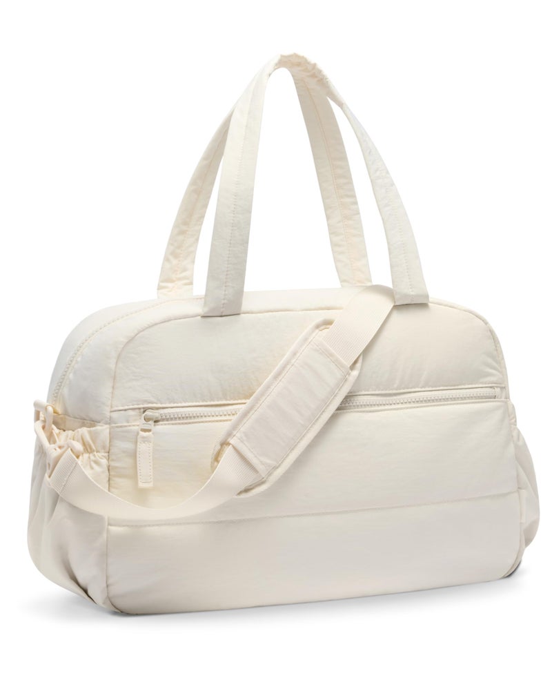 Uselike Gym Bag for Women Travel Duffle Bags with Wet Pocket Lightweight Carry on Bag Overnight Weekender Duffel Bag Water Resistant Beige - Image 2