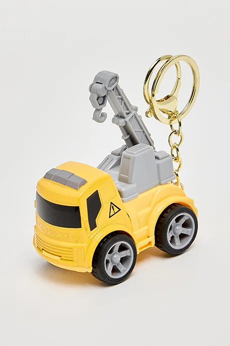 R&b Construction Truck Keychain