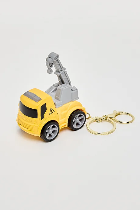 R&b Construction Truck Keychain