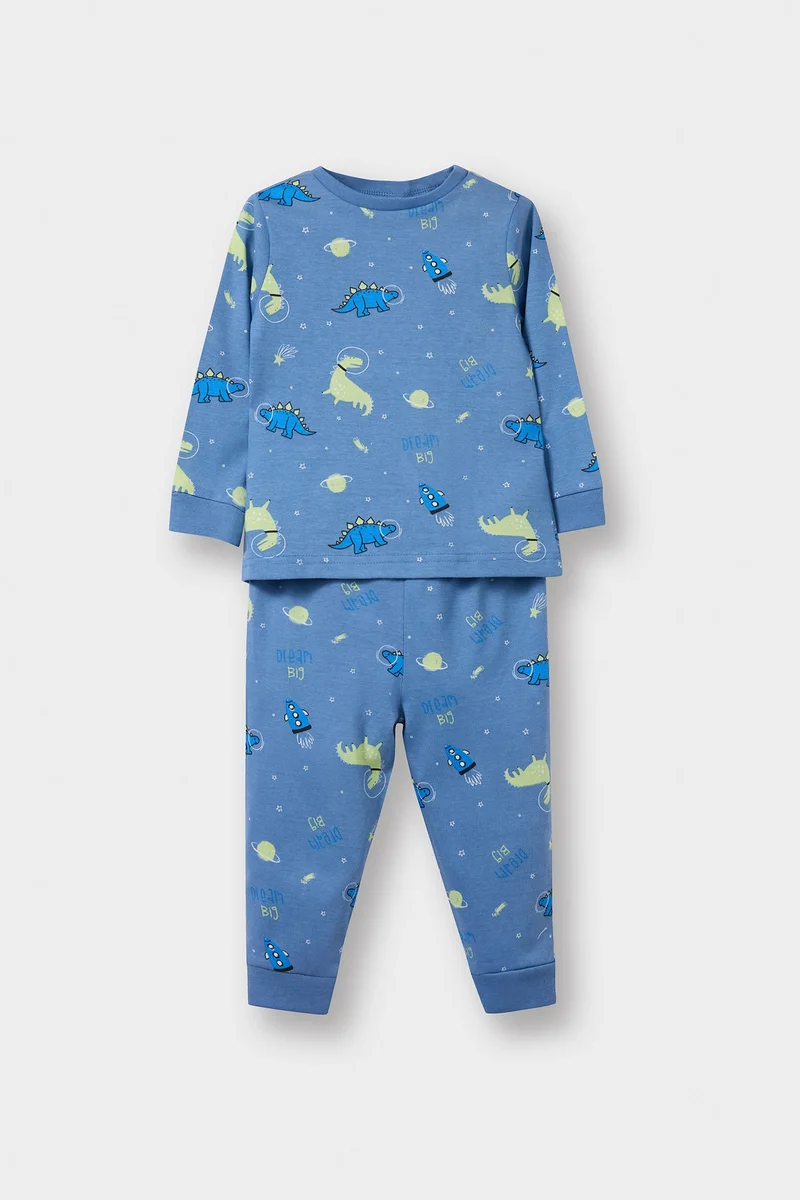 2 piece Regular Fit Knitted Pyjamas