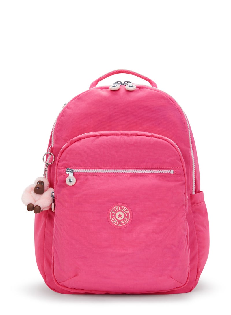 kipling Seoul Kids School Backpack with Tablet Protection Happy Pink C - Image 1