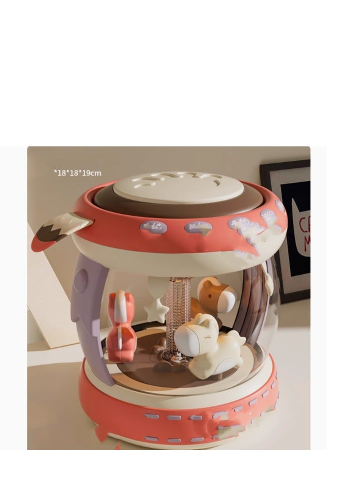 Children's Baby Toys Puzzle Early Education Baby Rotating Music Box - Image 1